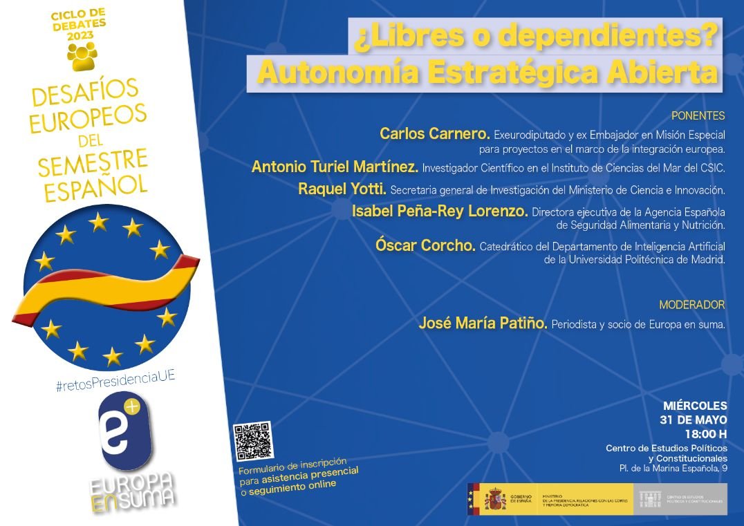 Desafios EU primer semestre.DEBATE 31 MAYO