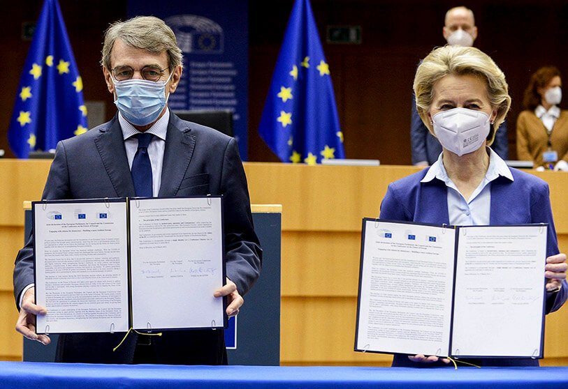 La conferencia sobre el futuro de Europa mejora, pero no de forma suficiente