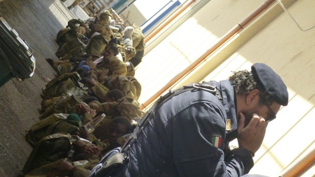 Inmigrantes rescatados Mediterraneo