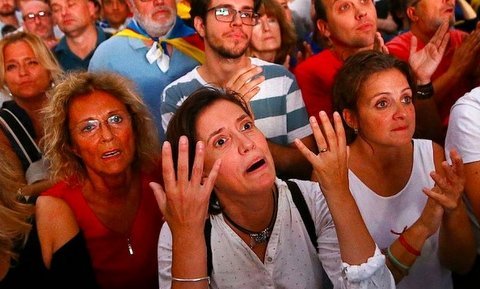 viele katalanen reagieren