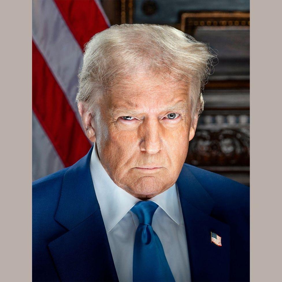 Trump.foto oficial de la Casa Blanca.De Daniel Torok