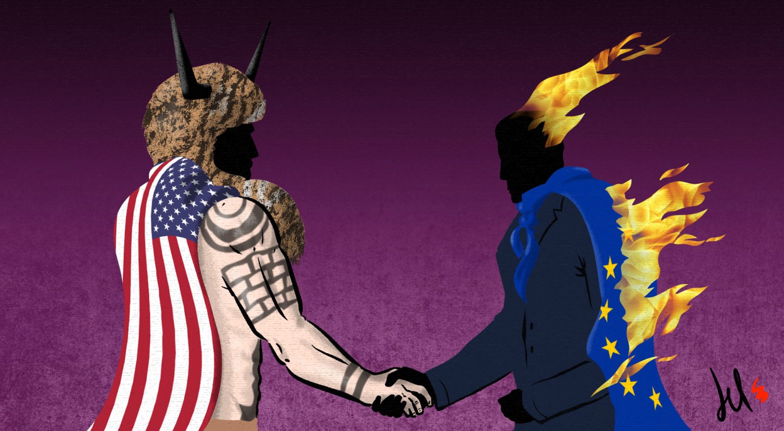 QAnon teje su tela en Europa